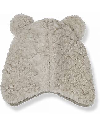 1 + in the family Cappellino - Tortora - Simil Pelliccia Cappelli Neonato