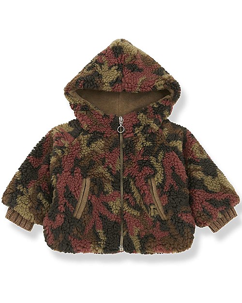 1 + in the family Cappotto di Eco Pelliccia con Cappuccio Joseph  - Mimetico Cappotti