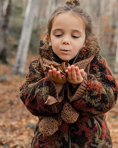 Cappottino Bimba Cappotto Con Pelliccia Bambina Cappotto Lana