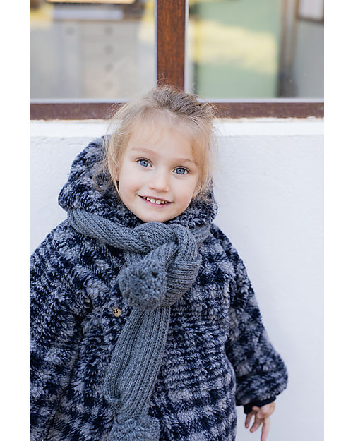 1 + in the family Cappotto Ethan - Blu Navy - con Cappuccio Cappotti
