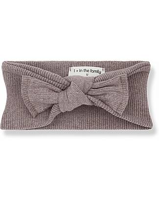 1 + in the family Fascia per Capelli - Malva - Jersey di Cotone Accessori per Capelli