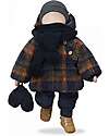 1 + in the family Giacca con Cappuccio - Blu Navy - Simil Pelliccia Giacche