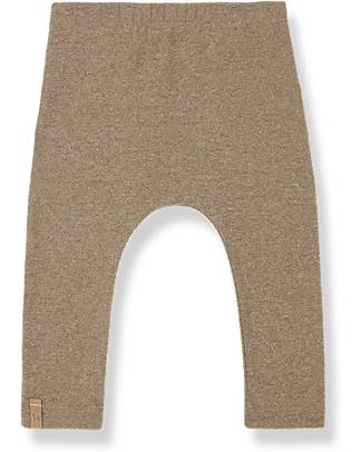 1 + in the family Leggings Pam - Caramello - Jersey di Cotone Leggings
