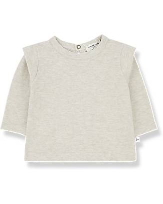1 + in the family Maglia Maniche Lunghe Lucia - Avena - Jersey di Cotone Maglie Manica Lunga
