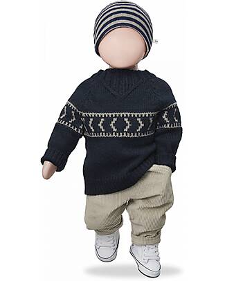 1 + in the family Maglione Maniche Lunghe - Blu Navy - Lavorazione a Maglia Maglioni