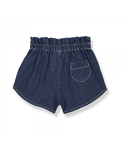 1 + in the family Pantaloni Corti Morbidi - Jeans - 100% Cotone Pantaloni Corti