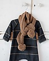 1 + in the family Sciarpa Bimbi a Maglia Grossa con Pompon Clyde - Brandy - Taglia Unica Sciarpe