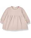 1 + in the family Vestito Maniche Lunghe - Rosa - Morbido Cotone Tinto in Capo Vestiti_