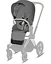 Seat Pack Plus per Passeggino Priam - Manhattan Grey - Include Cappottina