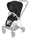 Seduta Comfort  per Passeggino Mios - Deep Black - Include Cappottina