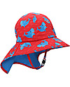 Cappellino Estivo con Falda Lunga Protettiva - UPF 50+ - Squalo
