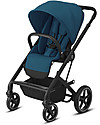 Passeggino Balios Lux S - River Blue - Comodo dalla Nascita!