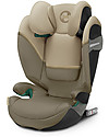 Seggiolino Auto Solution S i-Fix - Classic Beige - Comfort e Sicurezza da 3 a 12 Anni!