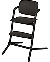 Seggiolone Lemo - Wood/Infinity Black - Versatile da 0 a 99 Anni!