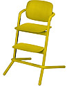 Seggiolone Lemo - Wood/Canary Yellow  - Versatile da 0 a 99 Anni!