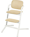 Seggiolone Lemo - Wood/Porcelaine White - Versatile da 0 a 99 Anni!