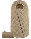 Sacco a pelo SNØGGA per passeggino - Classic beige | Mid Beige - Caldo e Traspirante!