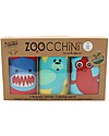 Mutandine Imbottite da Apprendimento - Amici dell'Oceano - Bimbo - Pacco da 3 - 100% Cotone Bio