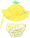 Set Baby Costumino Contenitivo + Cappellino - Ananas - UPF 50+