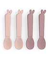Set 4 Cucchiai Kiddish - Lalee - Cipria - 100% Riciclabile senza Melamina