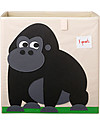 Contenitore Portaoggetti - Gorilla - Compatibile con scaffali Ikea Kallax