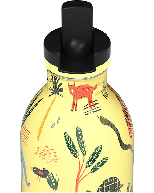 24Bottles Borraccia Kids Urban - 500 ml - Stone Jungle Friends Borracce non Termiche