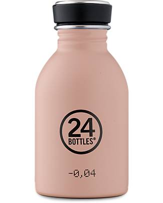 24Bottles Borraccia Kids Urban Tappo Sport - 250 ml - Dusty Pink Borracce Termiche