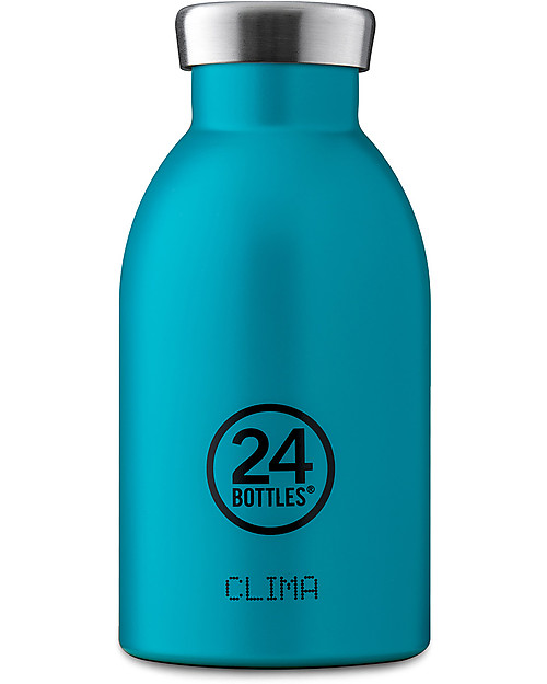 24Bottles Borraccia Termica Clima in Acciaio Inox, 330 ml - Atlantic Bay Borracce Termiche