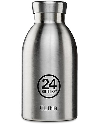 24Bottles Clima Bottle - Borraccia Termica da 330ml/500ml/850ml, Bottiglia  Thermos con Tappo 100% Ermetico (12 Ore Bevande Calde 24 Ore Fredde),  Borracce Eco in Acciaio Inox (500 ml, Country Red) : 