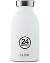 24Bottles Borraccia Termica Clima in Acciaio Inox 330 ml - Ice White Borracce Termiche