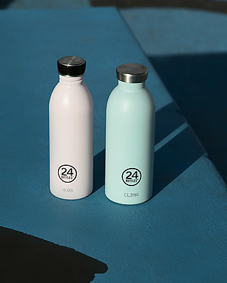 24Bottles Borraccia Termica Clima in Acciaio Inox 500 ml - Cloud Blue Borracce Metallo