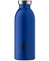 24Bottles Borraccia Termica Clima in Acciaio Inox, 500 ml - Gold Blue Borracce Termiche