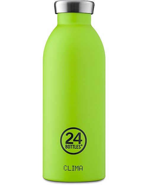 24Bottles Borraccia Termica Clima in Acciaio Inox, 500 ml - Lime Borracce Termiche