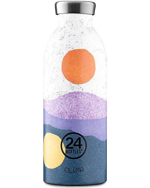 24Bottles Borraccia Termica Clima in Acciaio Inox - 500 ml - Midnight Sun Borracce Termiche