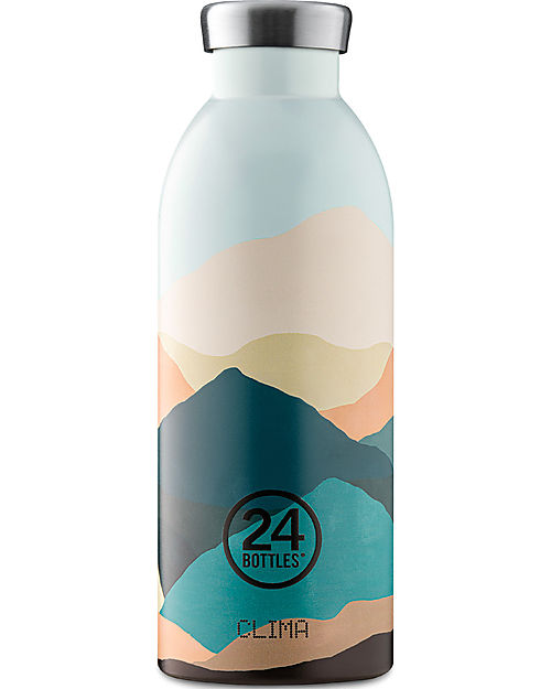24Bottles Borraccia Termica Clima in Acciaio Inox 500 ml - Mountains Borracce Termiche