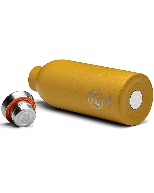 24Bottles Borraccia Termica Clima in Acciaio Inox - 500 ml - Safari Khaki Borracce Termiche