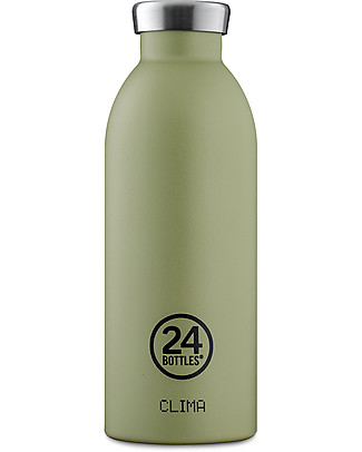 24Bottles Borraccia Termica Clima in Acciaio Inox 500 ml - Stone Sage Borracce Termiche