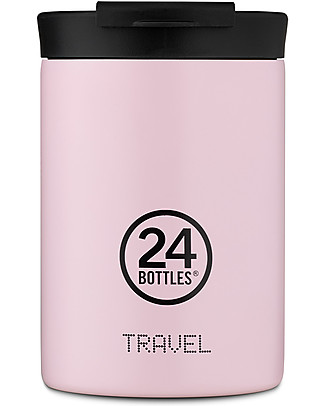 24Bottles Borraccia Termica da Viaggio Travel Tumbler 350 ml - Candy Pink Borracce Termiche