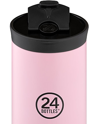 24Bottles Borraccia Termica da Viaggio Travel Tumbler 350 ml - Candy Pink Borracce Termiche