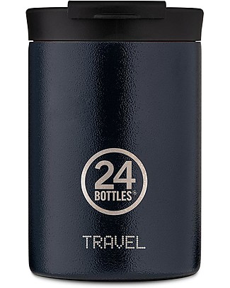 24Bottles Borraccia Termica da Viaggio Travel Tumbler 350 ml - Deep Blue Borracce Metallo