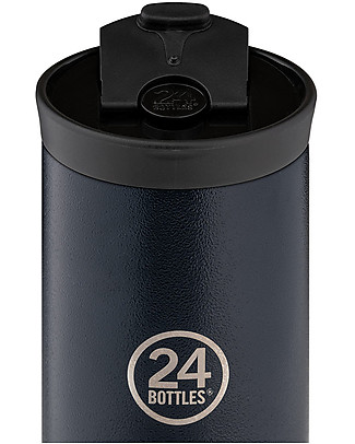 24Bottles Borraccia Termica da Viaggio Travel Tumbler 350 ml - Deep Blue Borracce Metallo