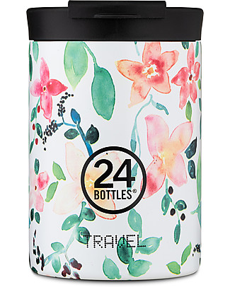 24Bottles Borraccia Termica da Viaggio Travel Tumbler 350 ml - Little Buds Borracce Termiche