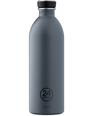24Bottles Borraccia Urban in Acciaio Inox 1000 ml - Formal Grey Borracce Metallo