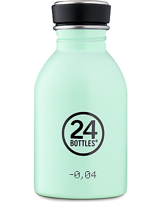24Bottles Borraccia Urban in Acciaio Inox 250 ml - Aqua Green Borracce Metallo