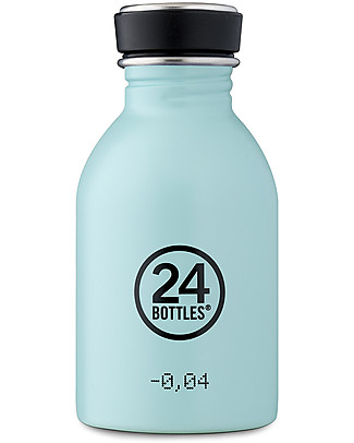 24Bottles Borraccia Urban in Acciaio Inox, 250 ml - Cloud Blue Borracce Metallo