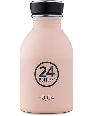 24Bottles Borraccia Urban in Acciaio Inox 250 ml - Stone Dusty Pink Borracce Metallo