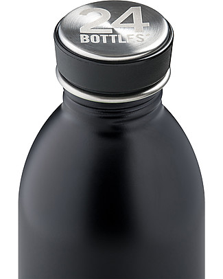 24Bottles Borraccia Urban in Acciaio Inox 500 ml - Black Borracce Metallo
