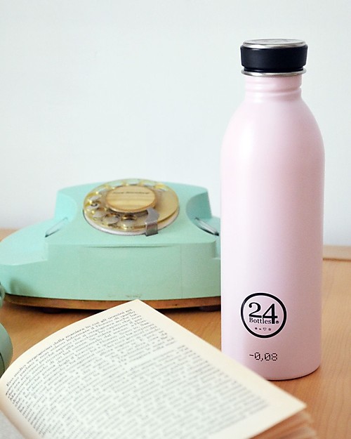 24Bottles Borraccia Urban in Acciaio Inox, 500 ml - Candy Pink Borracce non Termiche