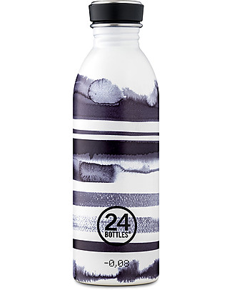 24Bottles Borraccia Urban in Acciaio Inox 500 ml - Stripes Borracce Metallo