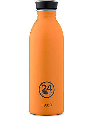 24Bottles Borraccia Urban in Acciaio Inox 500 ml - Total Orange Borracce Metallo